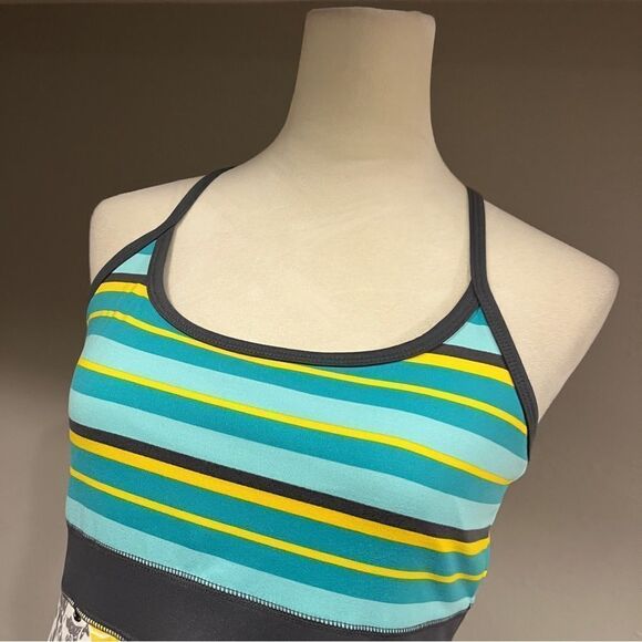 Sporty athletic mini dress with straps size medium - Picture 2 of 13